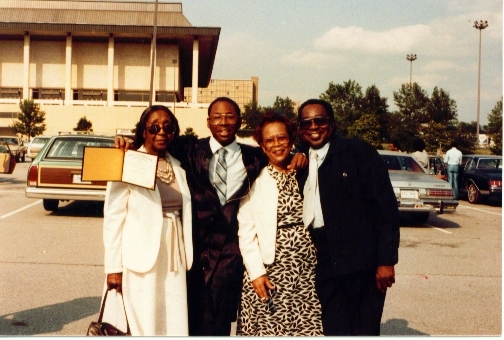 Mamie,Bernard,Mary & Thomas 1983